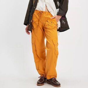 Free people Tahiti Cargo Pants color California Poppy